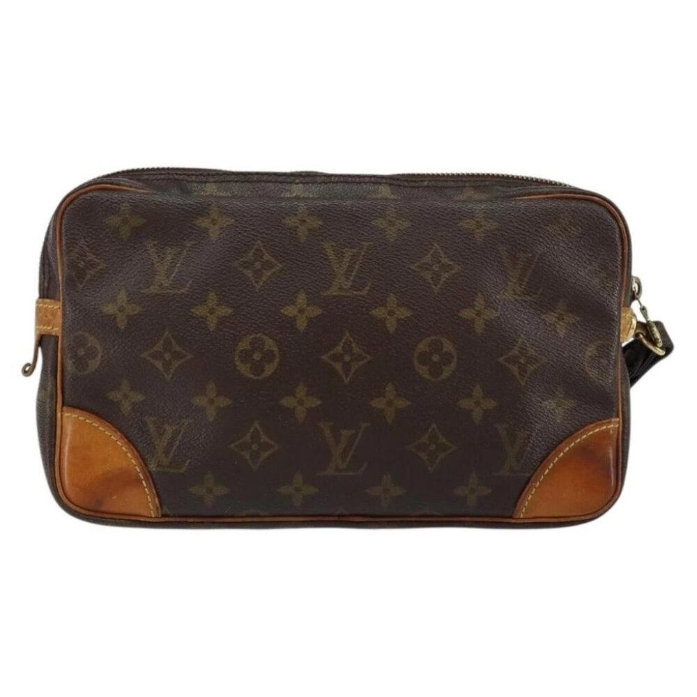 LOUIS VUITTON Monogram Marly Dragonne GM Clutch Bag - Picture 3 of 15